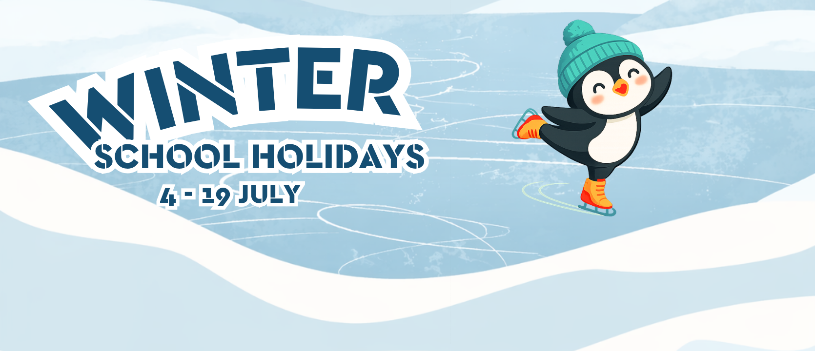 Winter School Holidays Website banner 1670 x 720px
